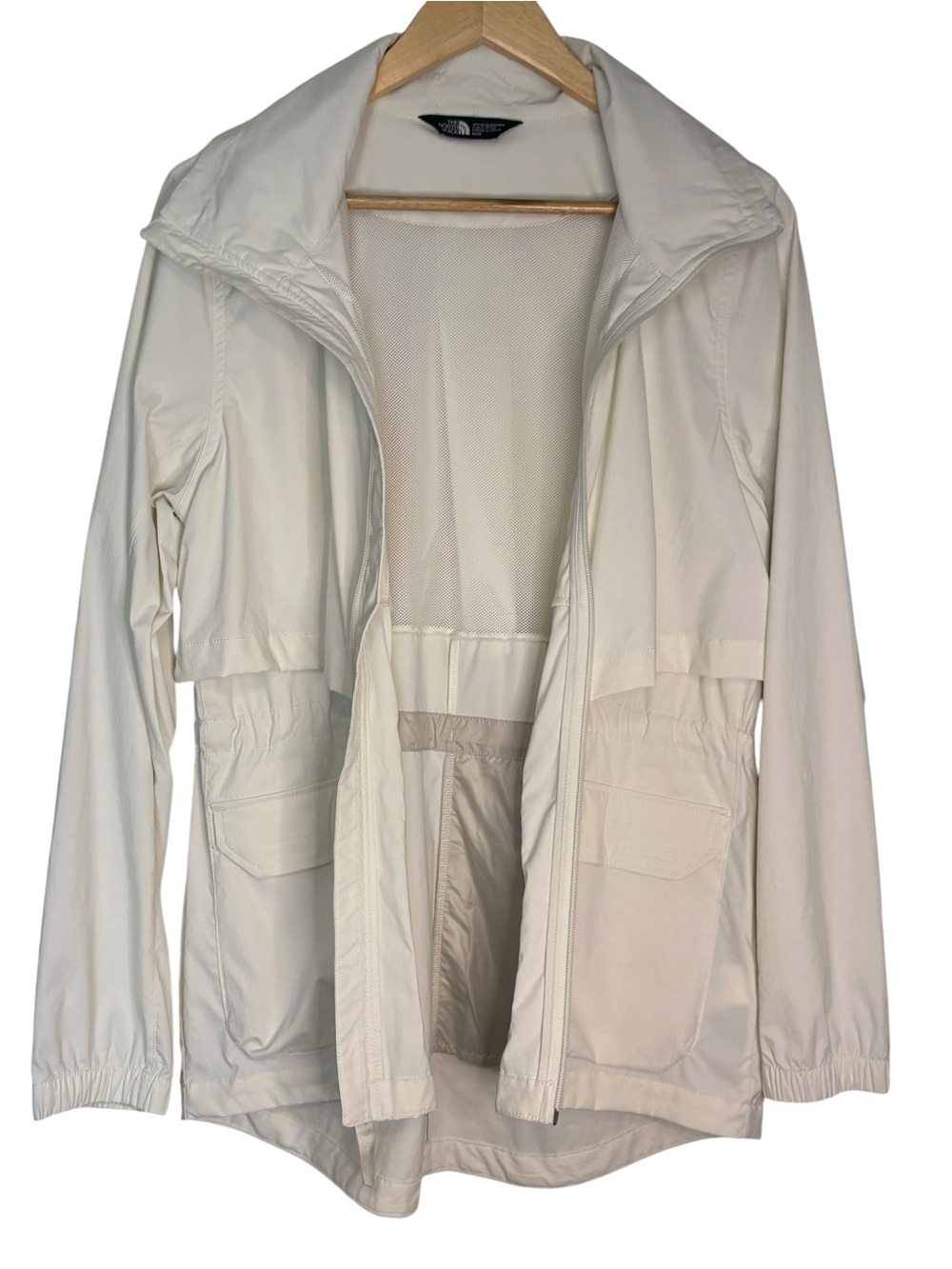 North Face Women’s Windbreaker Jacket Lightweight Utility Rain Size Medium - Picture 4 of 8